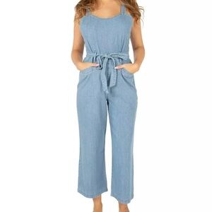 *NWT* Rewash belted denim jumper - M